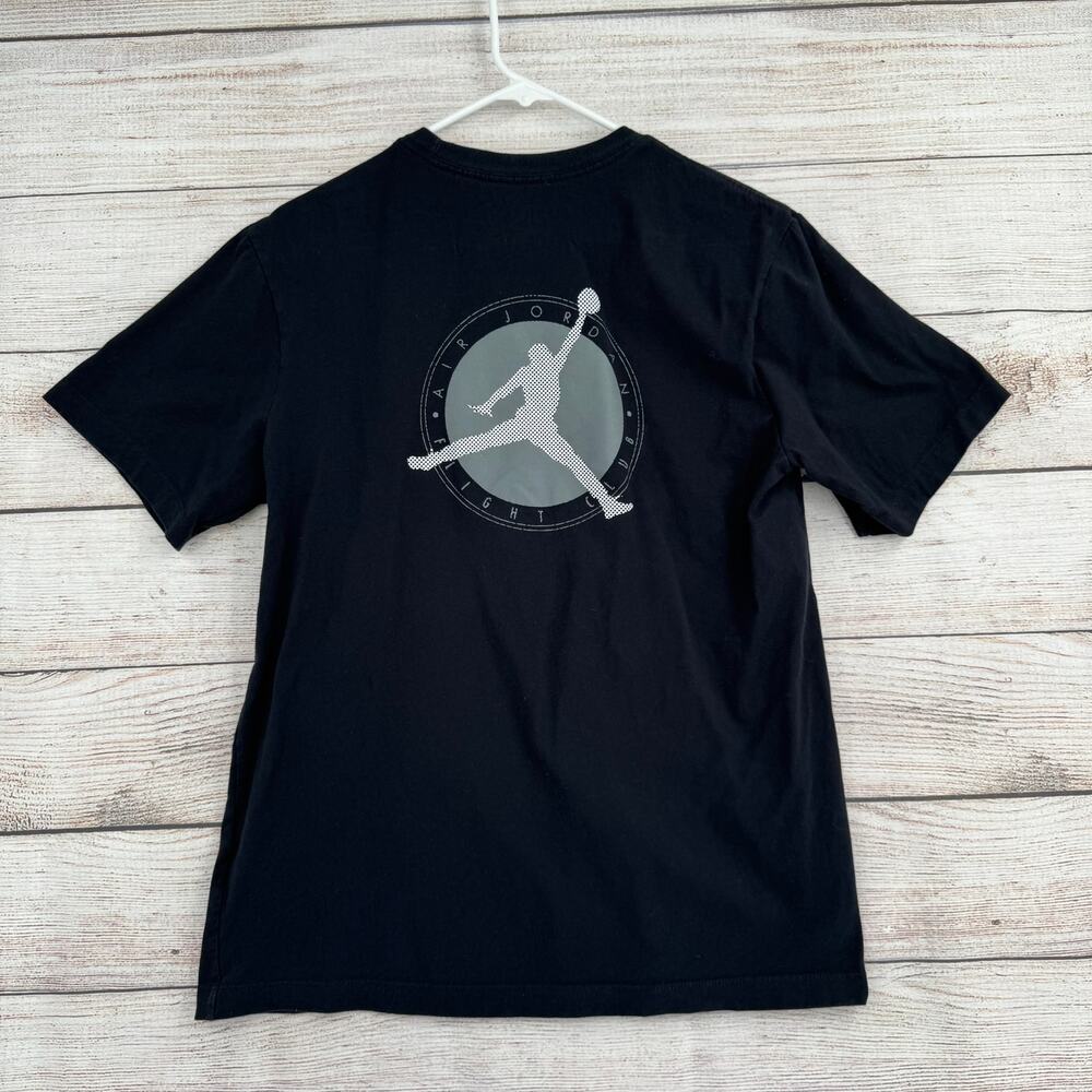 Air Jordan Official Flight Club‎ Member T-Shirt Adult Medium Black Nike Jumpman
